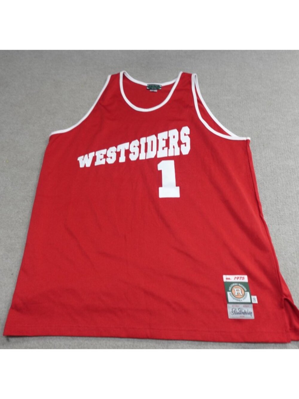 Vintage Stall & Dean Basketball Jersey 2XL Red Westsiders